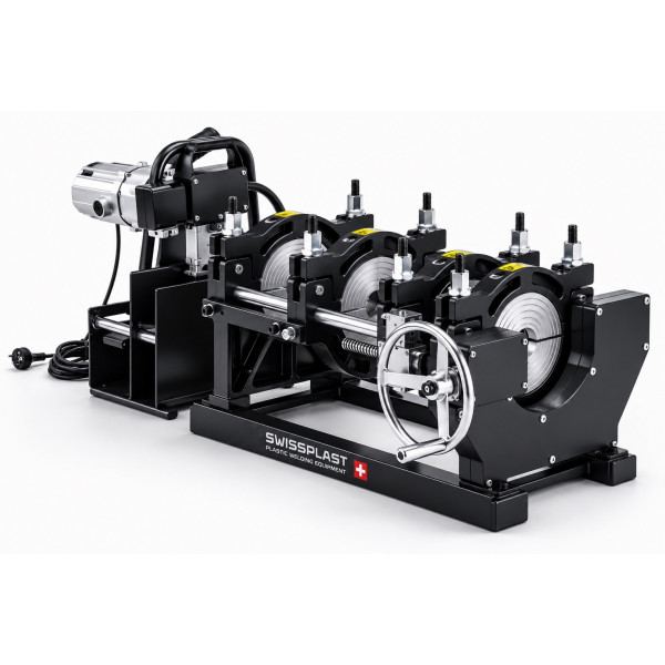 Аппарат для стыковой сварки труб SWISSPLAST 160/40 (4 RINGS)